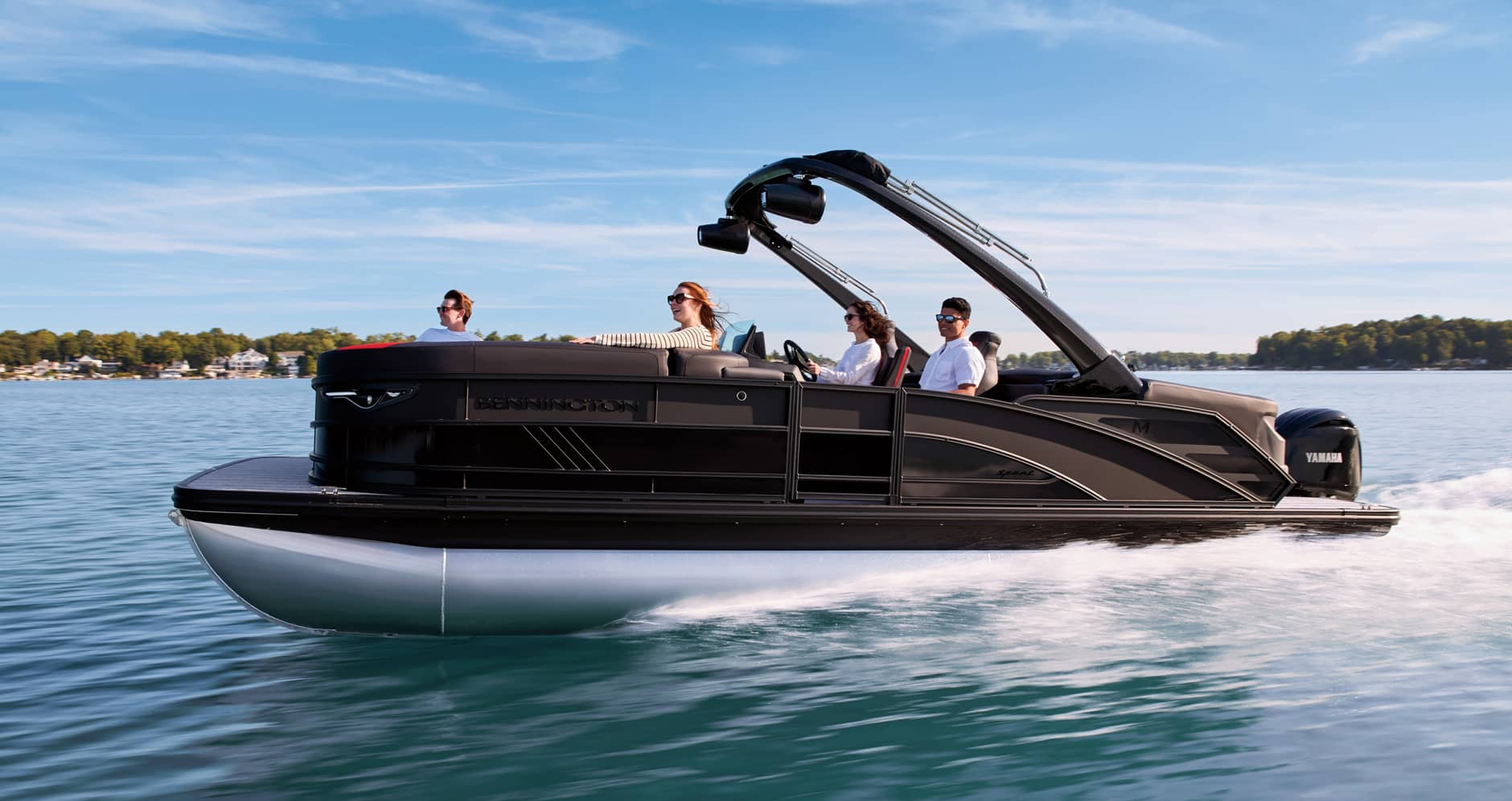 Bennington boat header